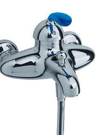 Змішувач hansgrohe aхor azzur на ванну (блакитний)