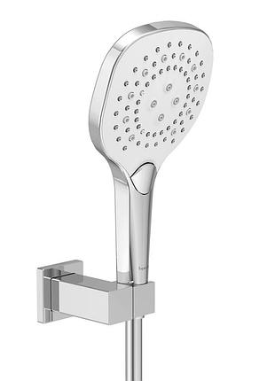 Bilovec душевой гарнитур (лейка, держатель, шланг pvc), хром