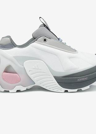 Женские кроссовки adidas edge runner grey pink сетка, весна/лето 40