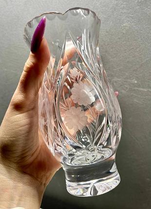 Кришталева ваза 14,5см