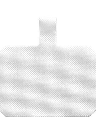 Вставка для шнурка широка white