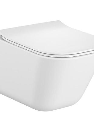 Gap rimless унитаз подвесной с сиденьем ultraslim, с системой плавного опускания