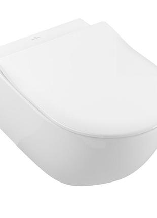 Subway 2.0 унiтаз пiдвiсний, з верт. змивом directflush, з сид. slimseat з функц. quickrelease та softclosing