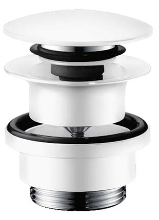Hansgrohe сливной набор для раковины pushopen, 11⁄4’, цвет белый матовый
