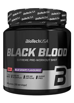 Предтренировочный комплекс biotech black blood caf+ 300 г cola | для энергии