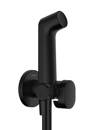 Hansgrohe s гігієнічний душ 1jet ecosmart для холодної води, зі шлангом 1,25 м та тримачем , чорний матовий