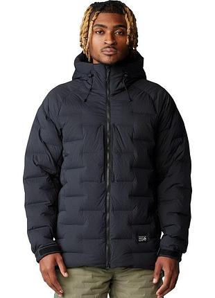 Пуховик mountain hardwear stretchdown parka (розмір xlarge, колір black)