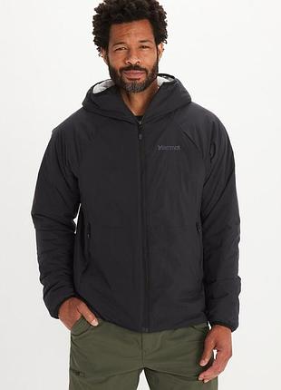 Куртка marmot novus insulated hoody (размер medium, цвет black)