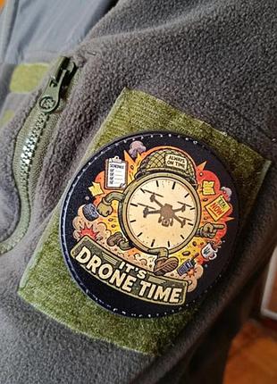 Шеврон it`s drone time 3