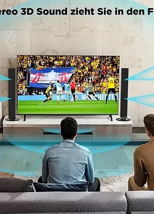 Саундбар ky-2020d 2 в 1 bluetooth 80 вт 2.0 канала 3d звук черный