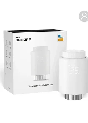 Интеллектуальная термостатическая головка sonoff trvzb zigbee 3.0 (trvzb)