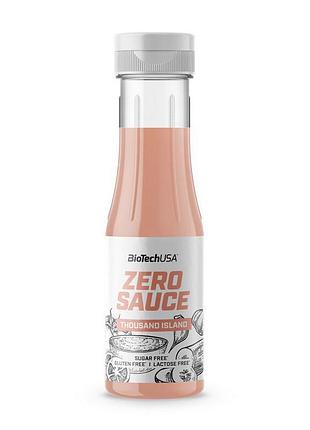 Соус biotech zero sauce 350 мл thousand island | низкокалорийный без сахара