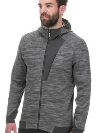 [m-l] унисекс флисовая кофта  quechua mh900 от decathlon