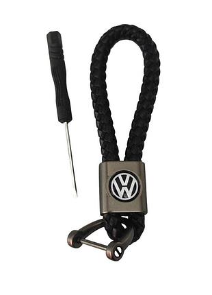 Брелок для автомобильных ключей volkswagen, никель