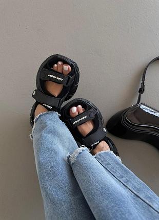 Balenciaga 3xl sandals black
