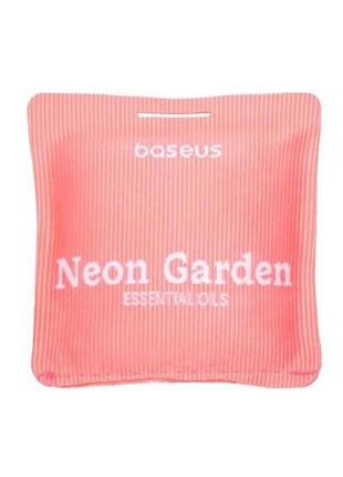 Освіжувач повітря baseus margaret series для авто, 15 г, neon garden, відтінок baby pink