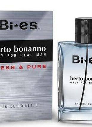 Bi-es туалетная вода мужская berto bonanno 100 ml