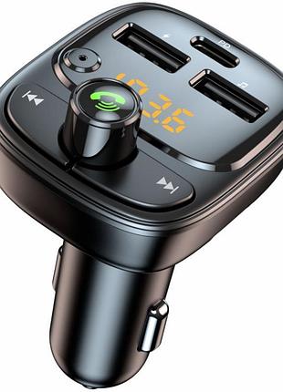 Азу fm модулятор amaya acc-t02 pd30w (2usb-a/1c) black