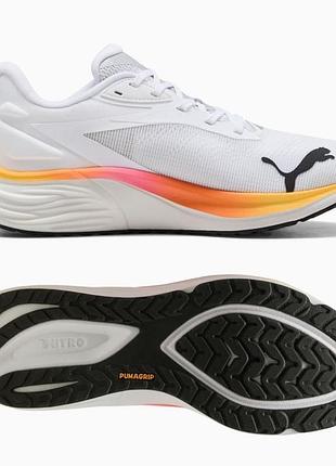 Кроссовки для бега мужские puma electrify nitro 4 310789-24, чёрный, размер (eu) - 41