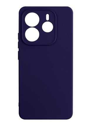 Чохол silicone cover з рамкою камери (a) для xiaomi redmi note 14 4g purple