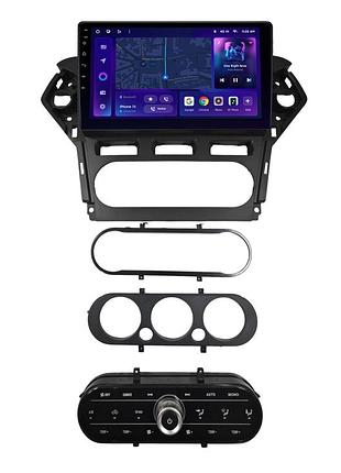 Штатна магнітола ams moss m2 4+32 gb ford mondeo 4 2010-2014 full set at ac black with touch 10"