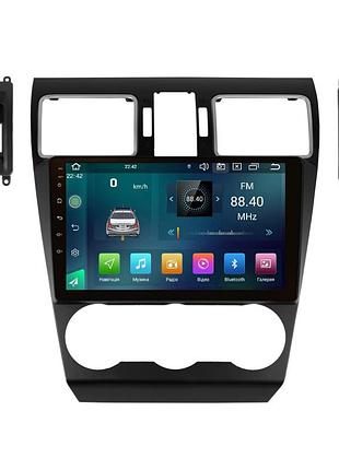 Штатная магнитола cyclone c9 cpl. 2+32gb. carplay subaru forester 2013-2019 з малим екраном