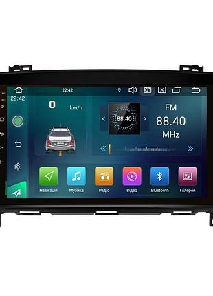 Штатная магнитола cyclone c9 cpl. 2+32gb. carplay mercedes b-class 2005-2011 з підсилювачем звуку d2b