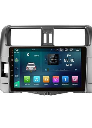 Штатна магнітола cyclone c9 cpl. 2+32gb. carplay toyota land cruiser prado 150 2009 - 2013
