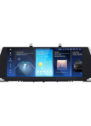 Штатная магнитола ams bmw 5 series f07 gt(2011-2012) original cic 4+64gb 10.25"