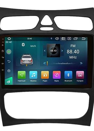 Штатная магнитола cyclone c9 cpl gsm. 2+32gb. carplay. 4g mercedes c-klasse (w203) 2000-2004