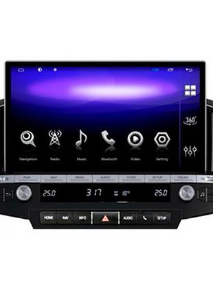 Штатна магнітола ams для toyota land cruiser 200 2016-2021 top jbl +or360 ts10 4+64gb 13.3"