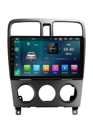 Штатная магнитола cyclone c9 cpl. 2+32gb. carplay subaru forester 2002-2008