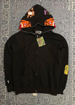 Соуп худи bape tiger - брендовый худи на молнии с тигровым принтом | в наличии в украине 🇺🇦
