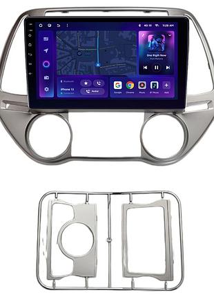 Штатная магнитола ams moss m2 4+32gb hyundai i20 2 2012+at ac sliver 9"