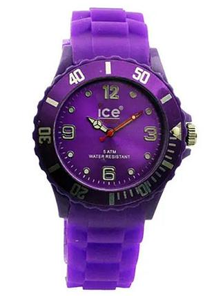 Часы наручные женские ice watch 1048 43 мм фиолетовые
