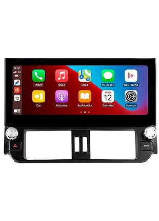 Штатна магнітола ams toyota land cruiser prado 150 2010-2013 ts10 4+64gb 12.3"