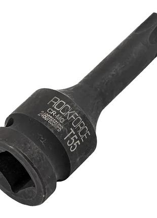 Головка 1/2" з насадкою torx t55 ударна rockforce rf-24607855mpb