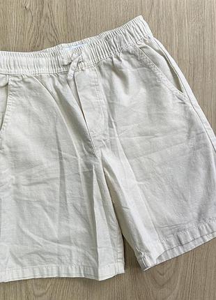 Zara новые классные стильные котоновые шорты бермуды