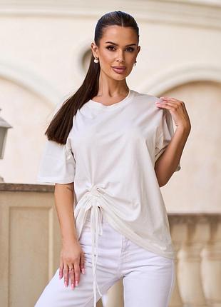 Футболки issa plus 15720 xl молочний