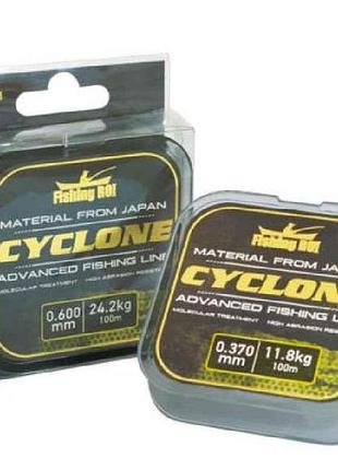 Лiска cyclone 100м 0.47мм 16.2кг 152-8-47 тм fishing roi