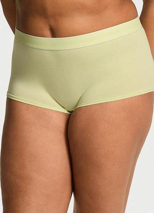 Женские трусики victoria’s secret (42112955167070) logo cotton boyshort xs салатовые