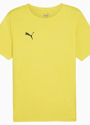 Футболка puma teamrise matchday 706132-07, жёлтый, размер (eu) - l