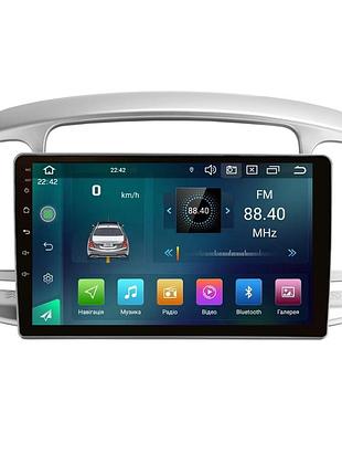 Штатная магнитола cyclone c9 cpl. 2+32gb. carplay hyundai accent 2006-2012
