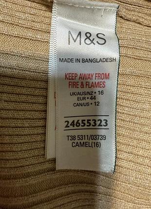 Женский реглан, кофта в рубчик m&amp;s 5