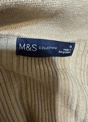 Женский реглан, кофта в рубчик m&amp;s 6