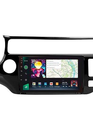 Штатная магнитола decker d9-008 8+128 gb kia rio 4 k3 2015-2017 9"