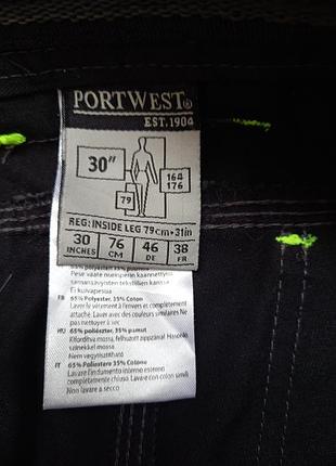 Брюки рабочие мужские portwest p.30 5