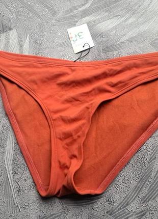 Трусики к купальнику кирпичного цвета primark 38