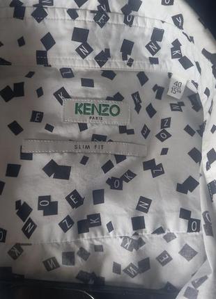Рубашка 40 франция kenzo. 2