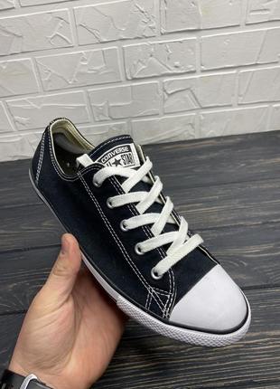 Кеды  черные  converse2 фото